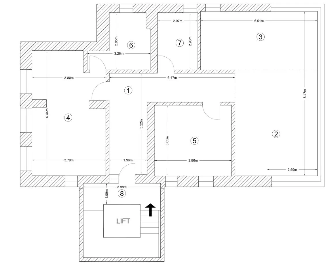Plan etajul 2